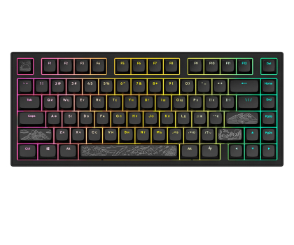 Klawiatura DARK PROJECT ALU81A Terra Nostra Black ANSI USA/UA DPKB_NOSTRA_81_ANSI_BLACK_UA